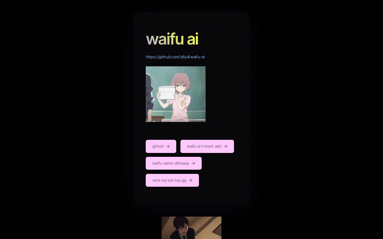 anime chat ai waifu bot